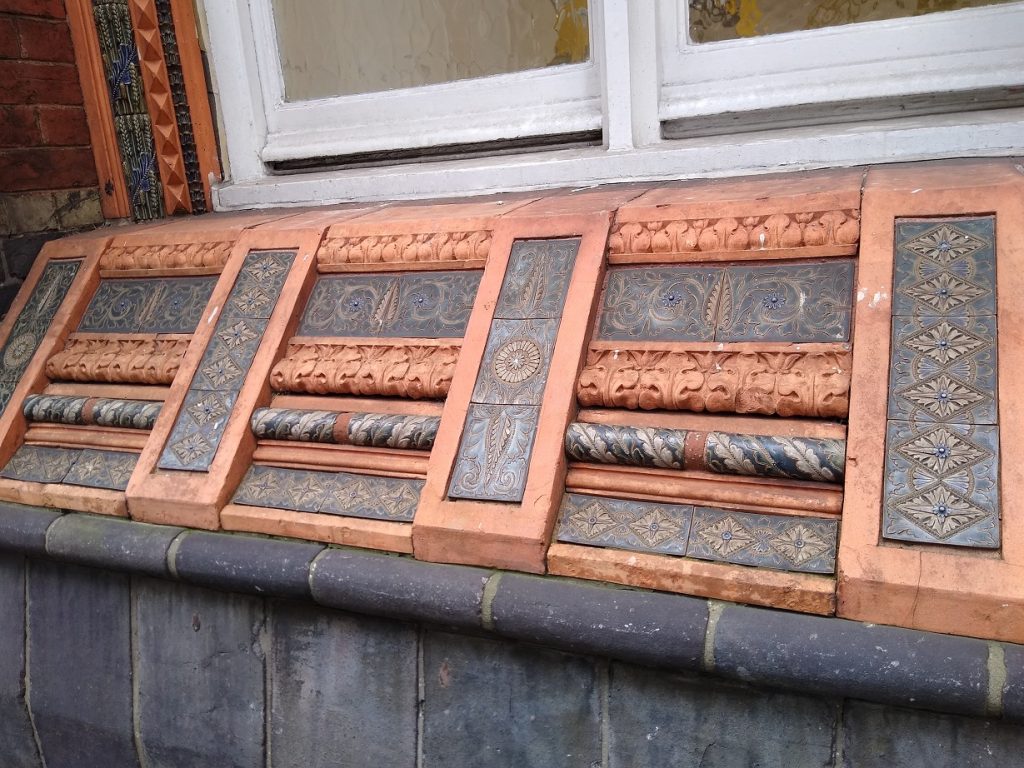 Doulton factory, window sill