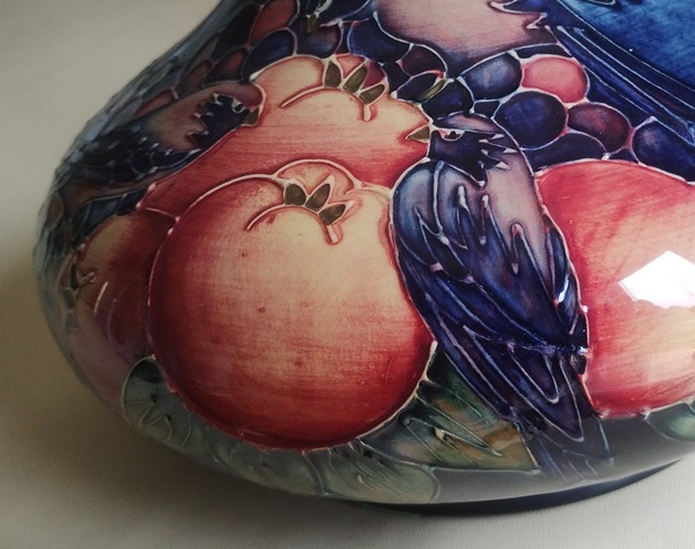 From our collection: A large Moorcroft Finches vase once owned by Felix Dennis